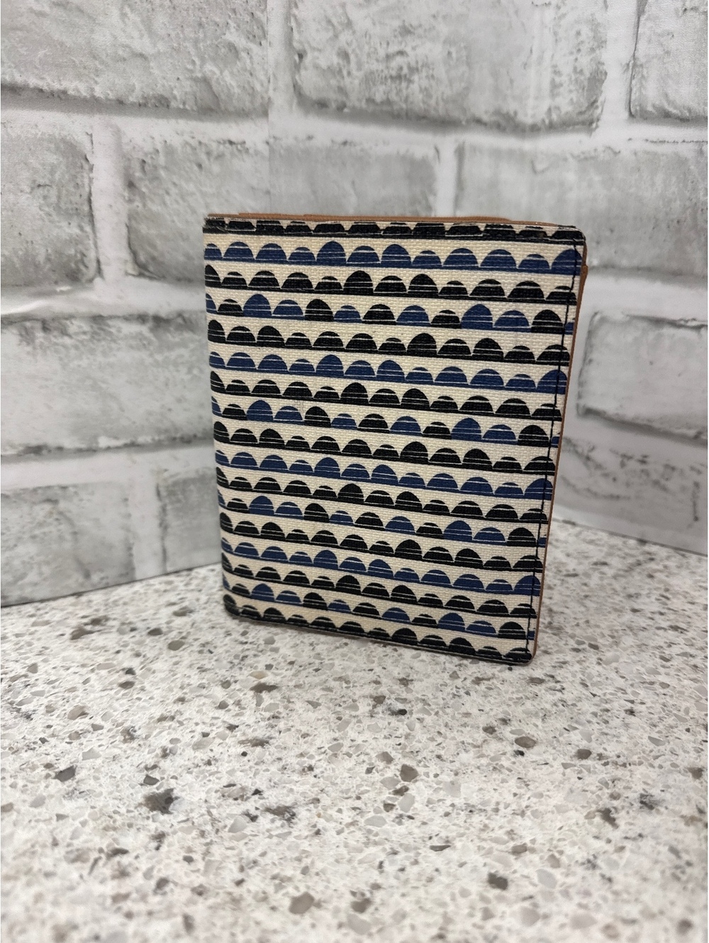 Fossil Emma Patterned "This and That" Leather Bifold Wallet
